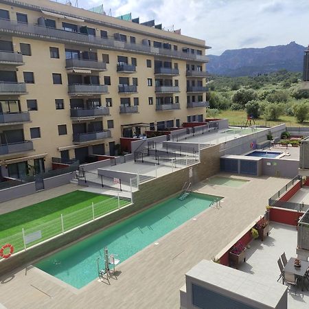Apartamento Nuevo Con Piscina Y Amplio Balcon Sant Carles De La Rapita Luaran gambar